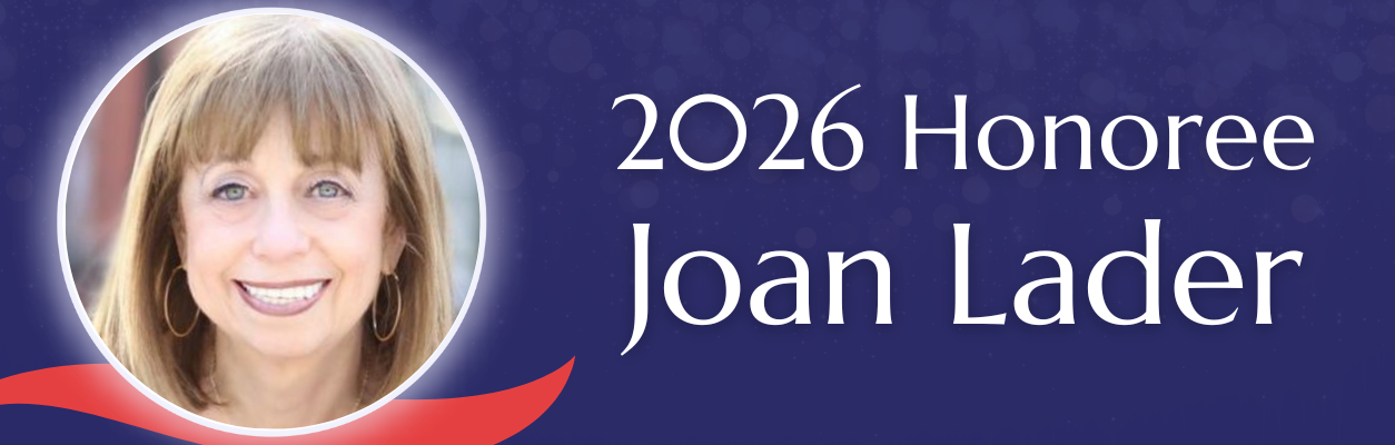 2026 Honoree Joan Lader banner
