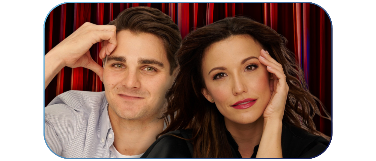 Caroline Bowman and Austin Colby