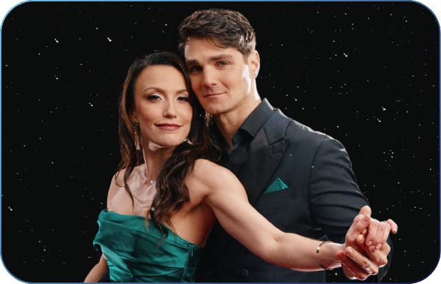 Caroline Bowman and Austin Colby Caroline Bowman and Austin Colby