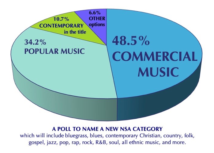 NSA category pie chart