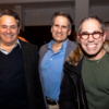 Tony Award Winning Composer Adam Guettel (L), Broadway music director and conductor Andy Einhorn (R) served as finals judges. Seth Rudetsky, Broadway pianist and host of Sirius Radio’s “On Broadway” was emcee for the finals.
